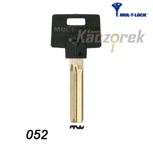Mul-T-Lock 052 - klucz surowy